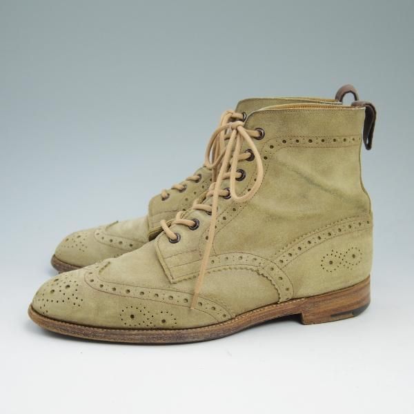 ポールスミス トリッカーズ Wネーム カントリーブーツ コラボ ビンテージ Tricker's TRICKER'S トリッカーズ × Paul Smith ポールスミス
