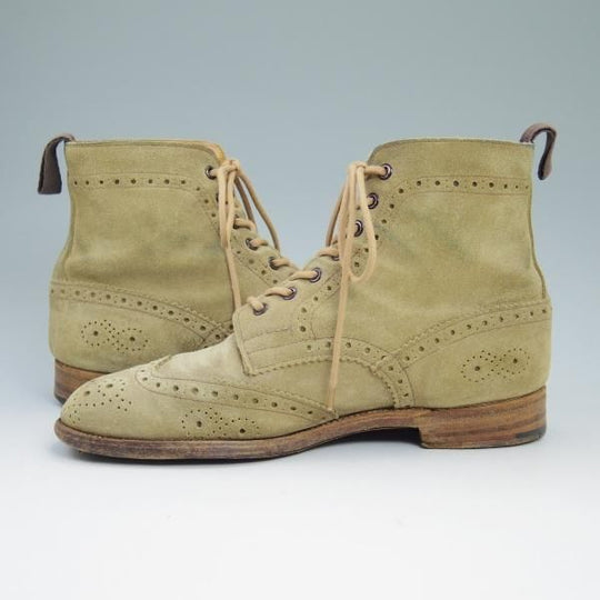 ★トリッカーズ SIZE 7.5【★ポールスミス別注/カントリーブーツ/M6178】Paul Smith/スエード/ブーツ/Tricker's★b791
