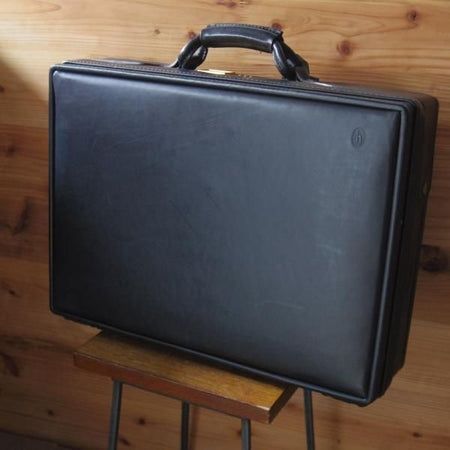 極美品★(米)ハートマン/hartmann luggage【定価20万円以上★アタッシュケース/ベルティングレザー】メンズ レザー ビジネス バッグ★N4975