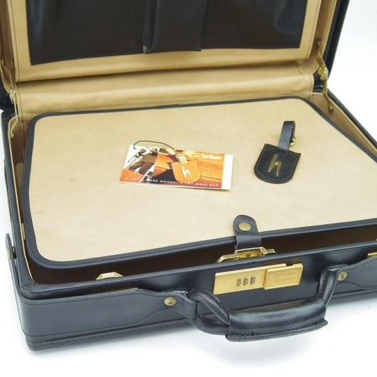 極美品★(米)ハートマン/hartmann luggage【定価20万円以上★アタッシュケース/ベルティングレザー】メンズ レザー ビジネス バッグ★N4975