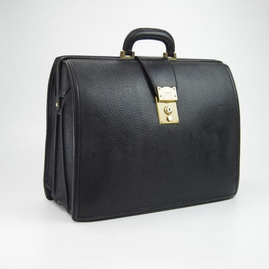 極上★銀座タニザワ/GINZA TANIZAWA【定価9.7万円★ダレスバッグ/黒】メンズ ビジネス バッグ/レザー ブリーフケース★N4976