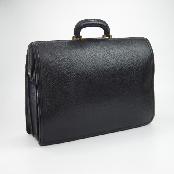 極上★銀座タニザワ/GINZA TANIZAWA【定価9.7万円★ダレスバッグ/黒】メンズ ビジネス バッグ/レザー ブリーフケース★N4976