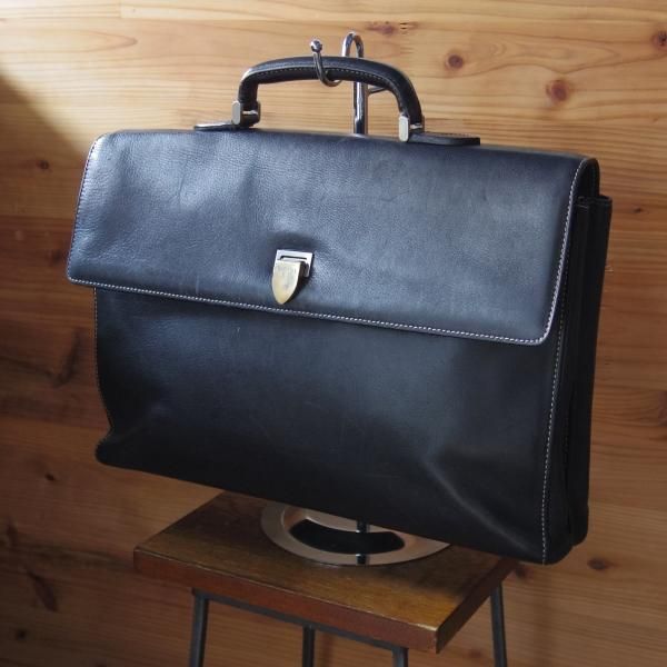 極上☆(英)Asprey/アスプレイ【☆高額!!レザー ブリーフケース