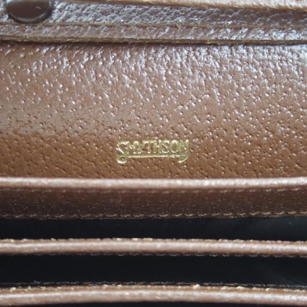 ★(英)SMYTHSON/スマイソン【★クラッチバッグ/マルチケース】レザー 本革/パスポートケース/レディース&メンズ兼用★N4980