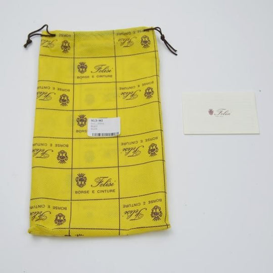 未使用★フェリージ/Felisi【★913/長財布/ロングウォレット/クロコ型押し】レザー/本革/ネイビー/ウォレット/メンズ レディース兼★b795