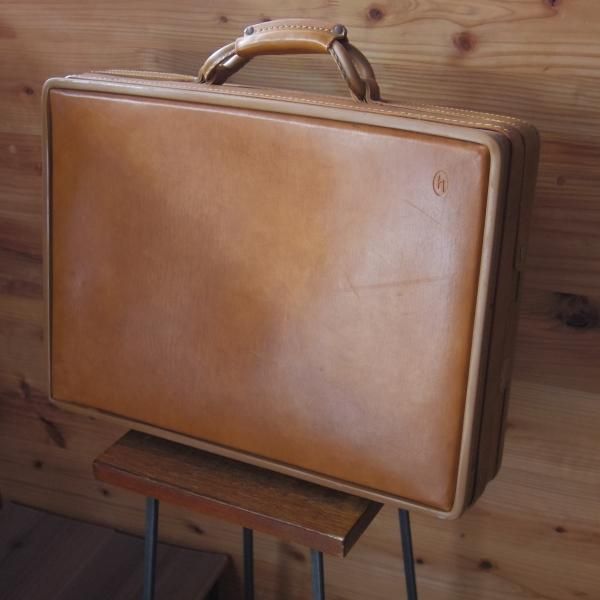 ★(米)ハートマン/hartmann luggage【定価20万円以上★アタッシュケース/ベルティングレザー】メンズ レザー ビジネス バッグ★N4982
