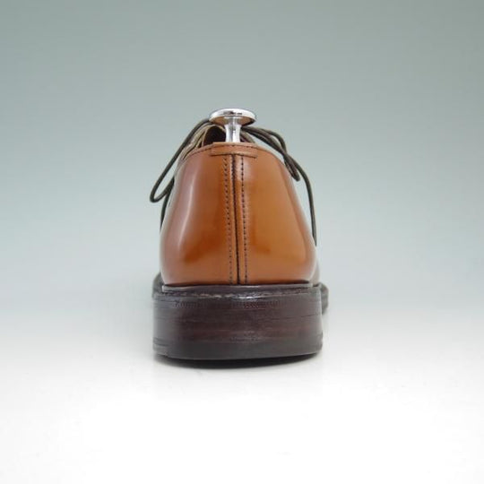 極上★チャーチ 85F/UK8.5【★シャノン/SHANNON/103ラスト】4都市ロゴ/ポリッシュドバインダーカーフ/プレーントゥ/Church's★b802