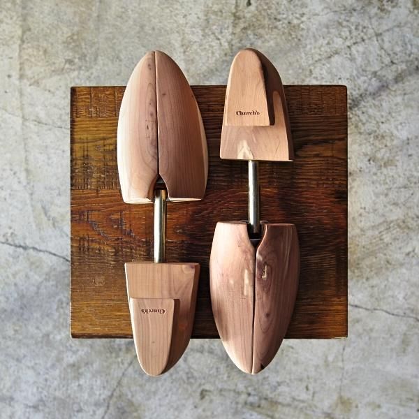 美品★チャーチ SIZE L【★純正シューツリー/suffolk/木製シューキーパー/men's/メンズ】Church's★b808