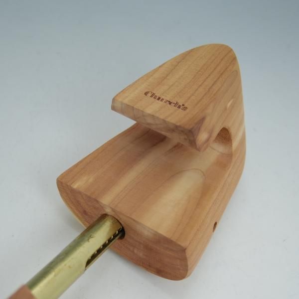 美品★チャーチ SIZE L【★純正シューツリー/suffolk】木製シューキーパー/men's/メンズ/Church's★b809