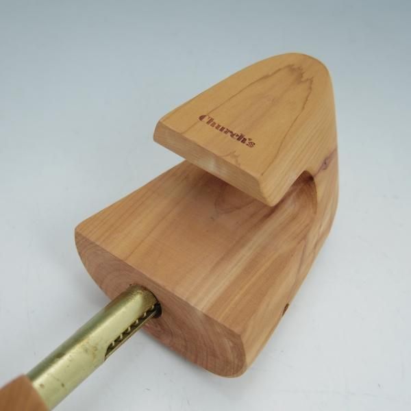 美品★チャーチ SIZE L【★純正シューツリー/suffolk】木製シューキーパー/men's/メンズ/Church's★b810