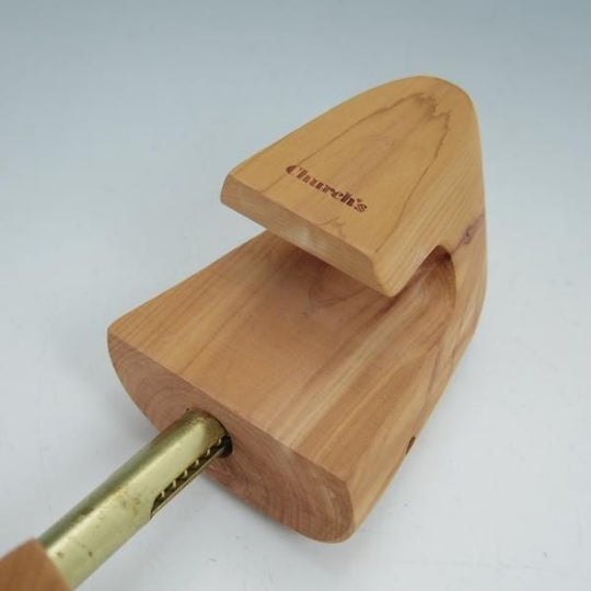 美品★チャーチ SIZE L【★純正シューツリー/suffolk】木製シューキーパー/men's/メンズ/Church's★b810