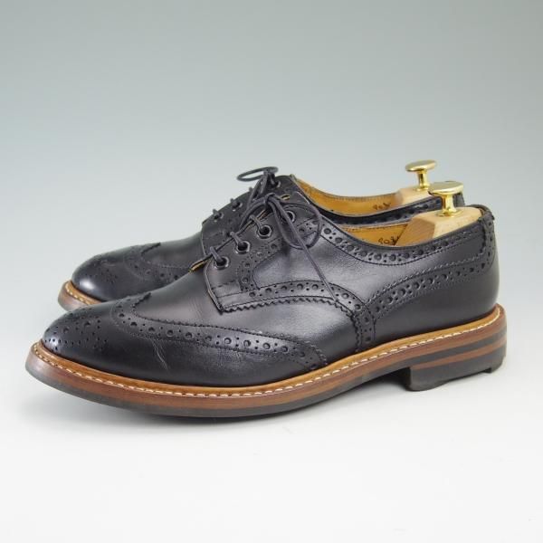 極上★トリッカーズ SIZE 7.5【★バートン/リッジウェイソール仕様】5633/BOURTON/カントリーシューズ/短靴/Tricker's★b815