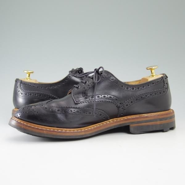 極上★トリッカーズ SIZE 7.5【★バートン/リッジウェイソール仕様】5633/BOURTON/カントリーシューズ/短靴/Tricker's★b815
