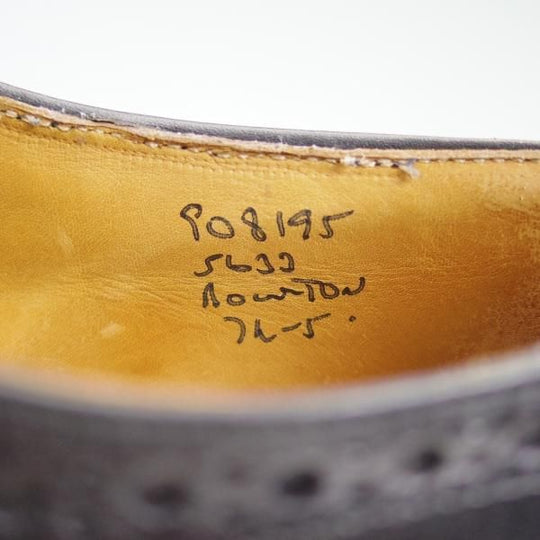 極上★トリッカーズ SIZE 7.5【★バートン/リッジウェイソール仕様】5633/BOURTON/カントリーシューズ/短靴/Tricker's★b815