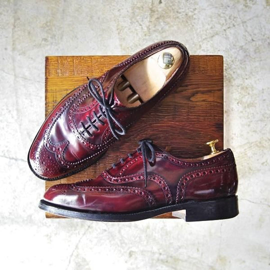 ★チャーチ 70G/UK7【★バーウッド/BURWOOD】81ラスト/ポリッシュドバインダーカーフ/4都市ロゴ/Church's★b816