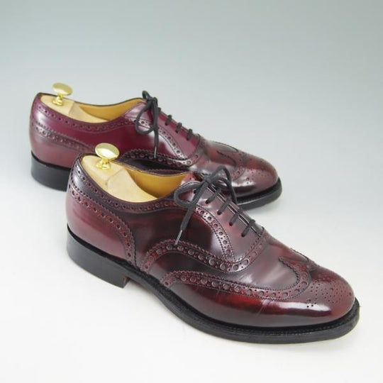★チャーチ 70G/UK7【★バーウッド/BURWOOD】81ラスト/ポリッシュドバインダーカーフ/4都市ロゴ/Church's★b816