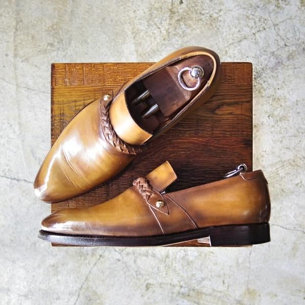 美品☆(伊)メッカリエロ SIZE 7【☆パティーヌ/ローファー】スリッポン