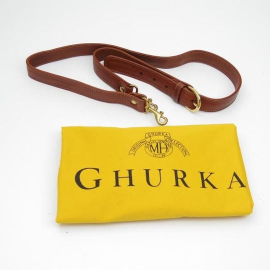 美品★(米)グルカ/GHURKA【定価15万円程度★ブリーフケース】レザー 茶/メンズ ビジネス バッグ★N4997
