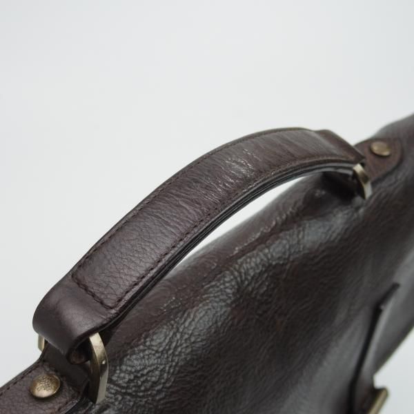 極上☆(英)マルベリー/MULBERRY【☆鞄】ブリーフケース/レザー メンズ