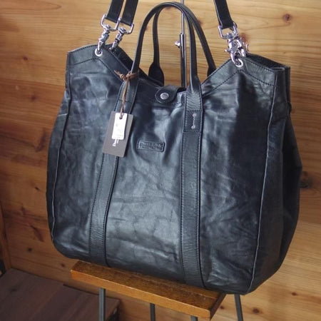 極美品★ダニエル&ボブ【定10.5万★クロドーロ/ロディ/2WAY CULODORO RODI 】メンズ レザー トート バッグ/Daniel&Bob★N5002