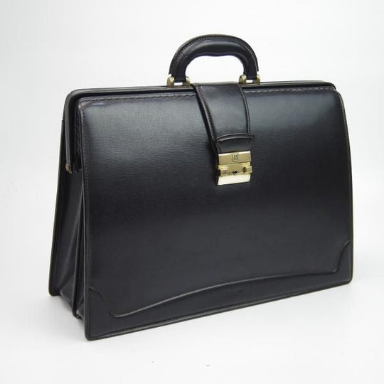 極上★アクアスキュータム/Aquascutum【★ダレスバッグ】黒/メンズ ビジネス バッグ/レザー ブリーフケース★N5006