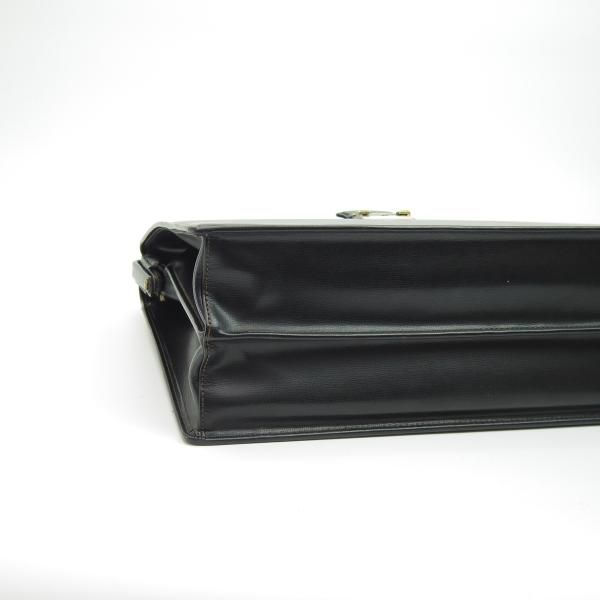 極上★アクアスキュータム/Aquascutum【★ダレスバッグ】黒/メンズ ビジネス バッグ/レザー ブリーフケース★N5006