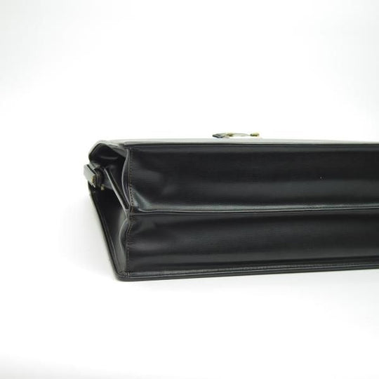 極上★アクアスキュータム/Aquascutum【★ダレスバッグ】黒/メンズ ビジネス バッグ/レザー ブリーフケース★N5006