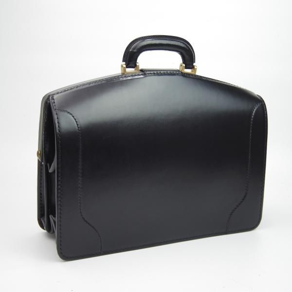 ほぼ未使用★(英)パップワース/PAPWORTH 【★高額!!ダレスバッグ】黒 /メンズ ビジネス バッグ/レザー ブリーフケース★N5007
