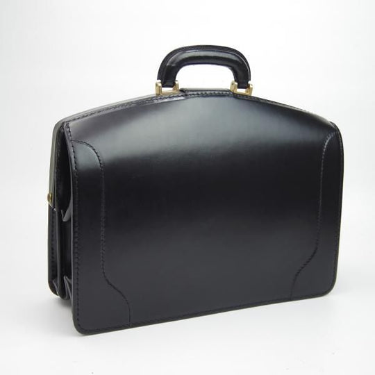 ほぼ未使用★(英)パップワース/PAPWORTH 【★高額!!ダレスバッグ】黒 /メンズ ビジネス バッグ/レザー ブリーフケース★N5007
