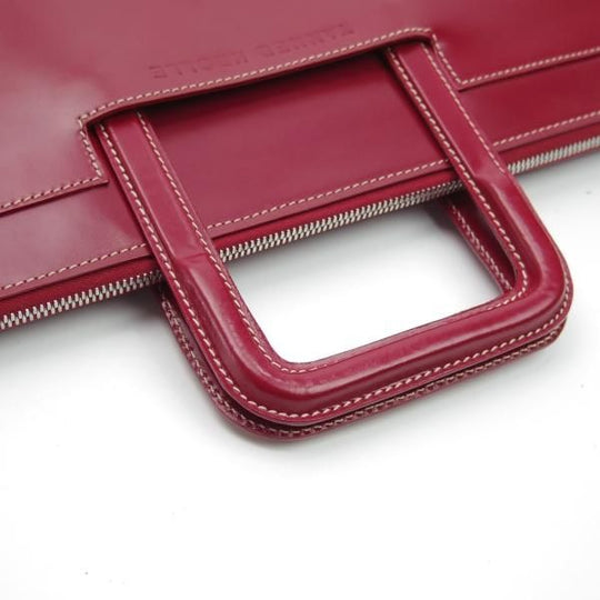 極美品★(英)TANNER KROLLE/タナークロール【★レザー ブリーフケース】クラッチバッグ/メンズ ビジネス バッグ★N5008