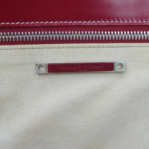 極美品★(英)TANNER KROLLE/タナークロール【★レザー ブリーフケース】クラッチバッグ/メンズ ビジネス バッグ★N5008