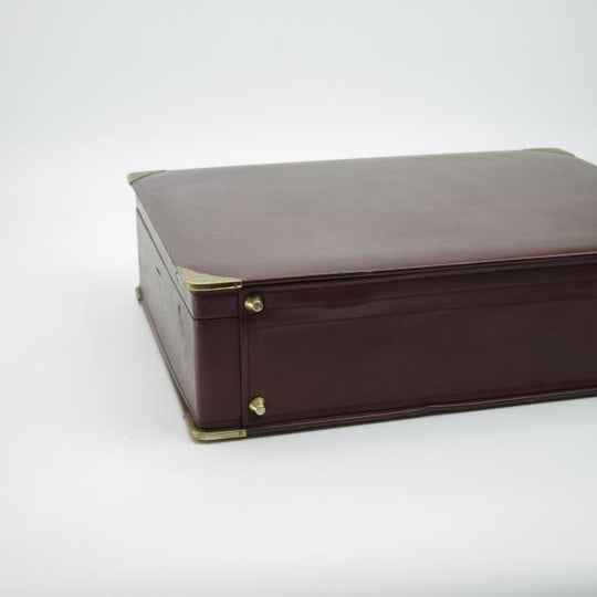 ★ダンヒル/dunhill【貴重★ビンテージ/アタッシュケース】レザー 茶/メンズ ビジネス バッグ★N5009