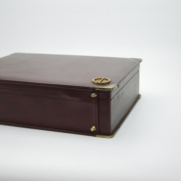 ★ダンヒル/dunhill【貴重★ビンテージ/アタッシュケース】レザー 茶/メンズ ビジネス バッグ★N5009