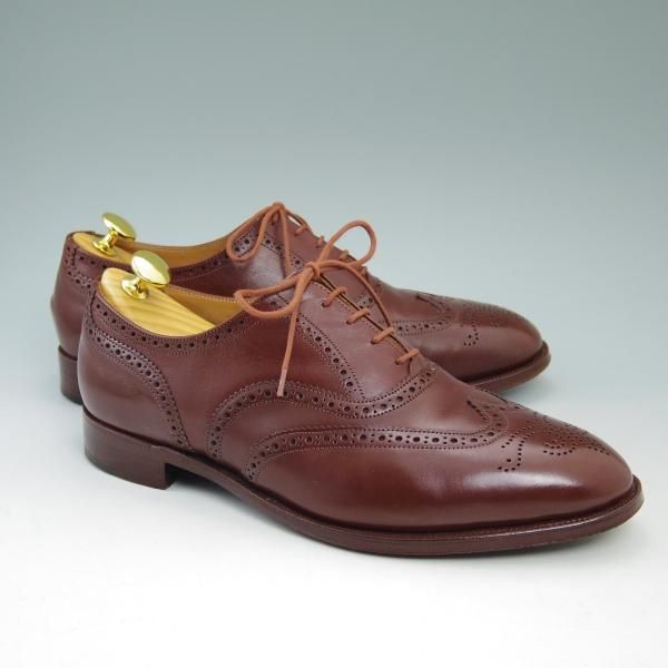 美品★トリッカーズ SIZE 8【★希少!!ドレスライン】9523/フルブローグ/Tricker's★b838
