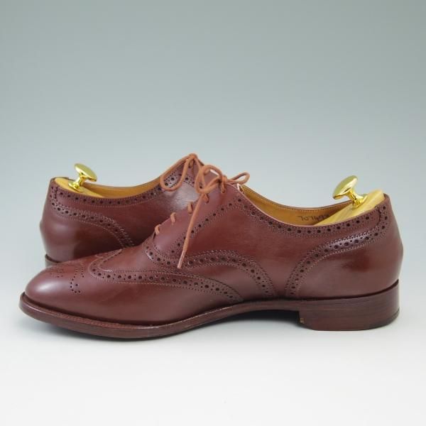 美品★トリッカーズ SIZE 8【★希少!!ドレスライン】9523/フルブローグ/Tricker's★b838