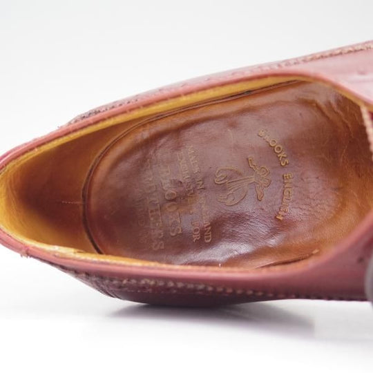 ★チャーチUK7.5程度【★超希少!!ブルックスブラザーズ別注品】BROOKS BROTHERS/ENGLISH/旧チャーチ/852/SURREY/M89/CHURCH'S★b839