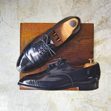 極上★チャーチ 70F/UK7【★旧チャーチ/3都市ロゴ/ブックバインダーカーフ】84ラスト/BURFORD/ストレートチップ/CHURCH'S★b840