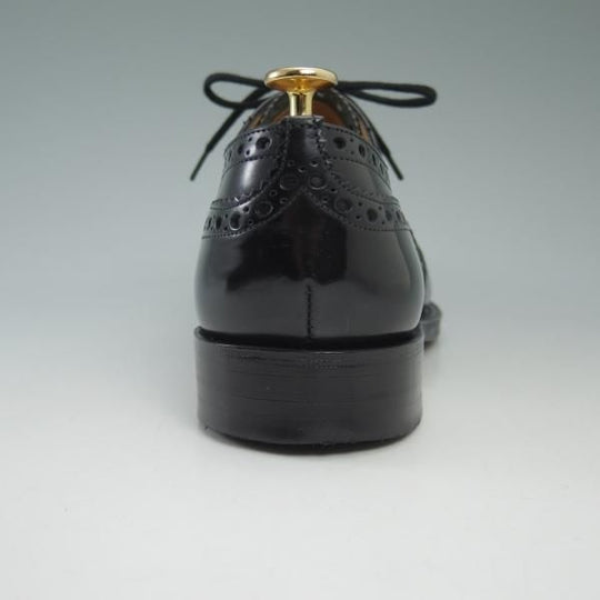 極美品★チャーチ 65F/UK6.5【★バーウッド/BURWOOD】81ラスト/ポリッシュドバインダーカーフ/5都市ロゴ/フルブローグ/CHURCH'S★b841