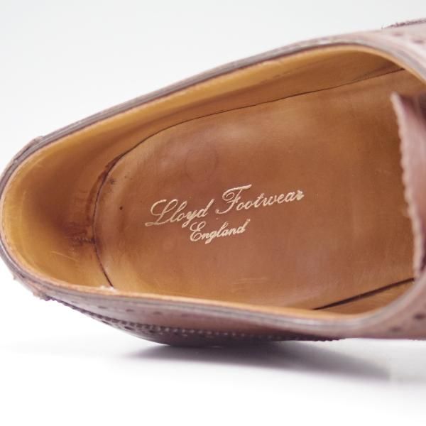 極上★クロケット&ジョーンズ 8.5E【★ハンドグレードライン/マスターロイド/DOWNING】330ラスト/ロイドフットウェア/Crockett&Jones★b842