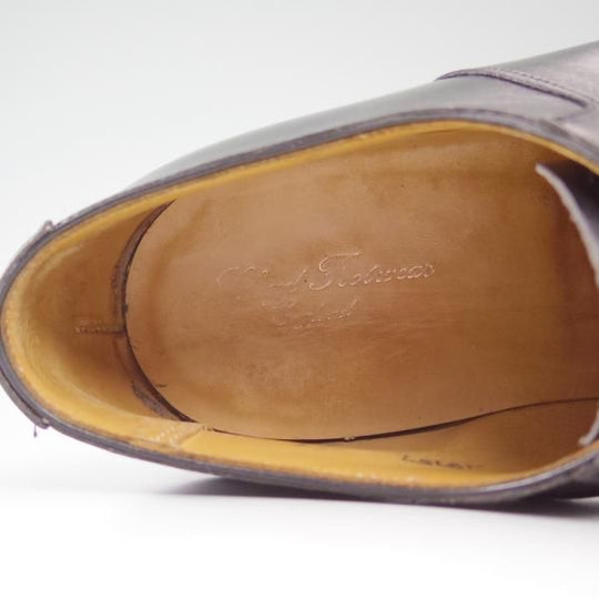 極上★クロケット&ジョーンズ 7E【★Lloyd Footwear別注品/ロイドフットウェア】317ラスト/サドルシューズ/Crockett&Jones★b843