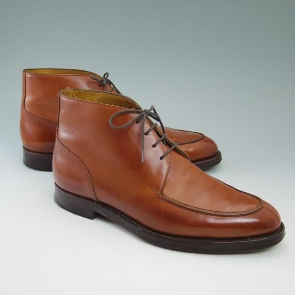 美品★クロケット&ジョーンズ 7.5E【★ポールスミス別注品/Paul Smith】Uチップ/チャッカブーツ/Crockett&Jones★b845