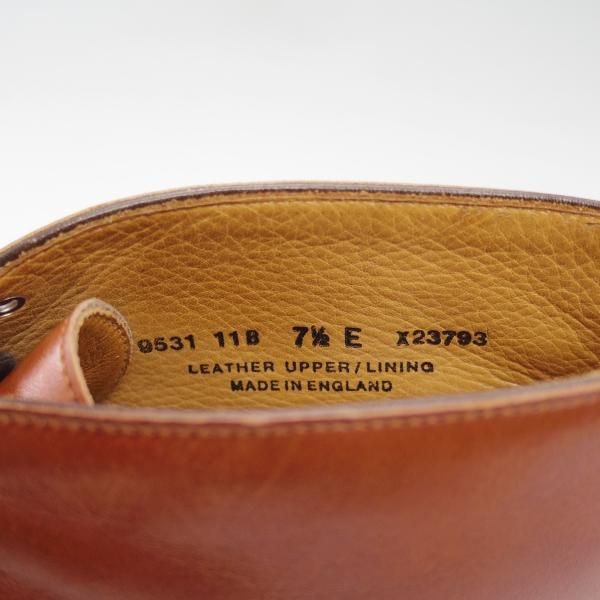 美品★クロケット&ジョーンズ 7.5E【★ポールスミス別注品/Paul Smith】Uチップ/チャッカブーツ/Crockett&Jones★b845