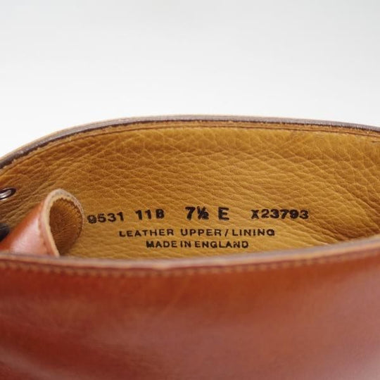 美品★クロケット&ジョーンズ 7.5E【★ポールスミス別注品/Paul Smith】Uチップ/チャッカブーツ/Crockett&Jones★b845
