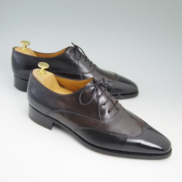 ★ジョンロブ 9E【定価20万円以上★プレステージライン/WOODCOTE/8000ラスト】ブラインドブローグ/JOHN LOBB★b821