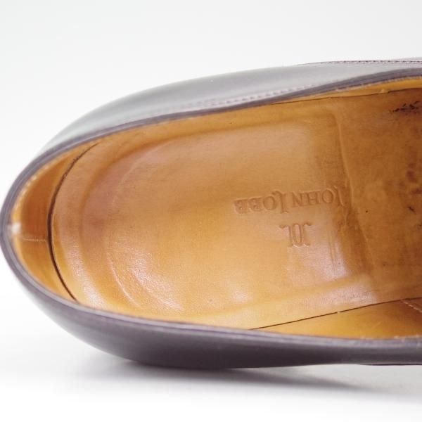 ★ジョンロブ 9E【定価20万円以上★プレステージライン/WOODCOTE/8000ラスト】ブラインドブローグ/JOHN LOBB★b821