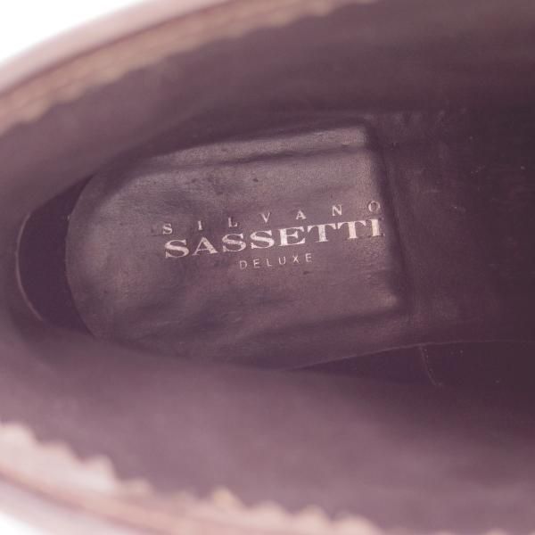 極美品★(伊)シルヴァノ・サセッティ SIZE 6.5【★コンビ仕様/ダイナイトソール】3006/ブーツ/Silvano Sassetti★b822