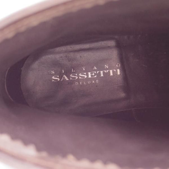 極美品★(伊)シルヴァノ・サセッティ SIZE 6.5【★コンビ仕様/ダイナイトソール】3006/ブーツ/Silvano Sassetti★b822