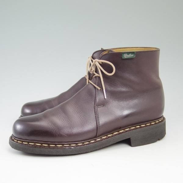 パラブーツ BLOIS ブロワ チャッカーブーツ カフェ UK8 Paraboot 未使用 パラブーツ BLOIS ブロワ チャッカブーツ
