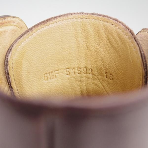 極美品★パラブーツ SIZE 6.5【★ブロワ/BLOIS】カフェ/CAF/チャッカブーツ/TEXソール/リスレザー/Paraboot★b825