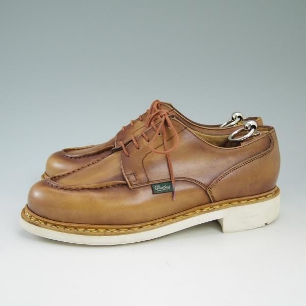 極上★パラブーツ SIZE 6.5【★シャンボード/希少!!DELAVE MARRON】TEXソール/リスレザー/デラベ マロン/CHAMBORD/Uチップ/Paraboot★b826